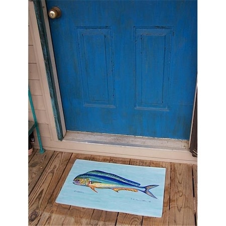 Betsy Drake Betsy Drake DM010 Dolphin Fish Door Mat 18"x26" DM010
